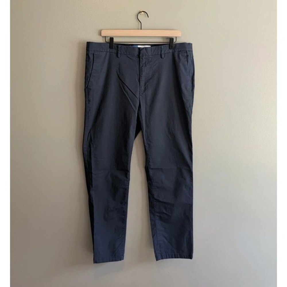 Old Navy Ultimate Tech Slim Mens Pants 38x30 Blue Chino Golf Stretch Quick Dry
